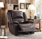 Recliner Chairs Vita Recliner , Espresso PU Benzara