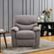 Recliners Best Recliners - 36'.22" X 41'.33" X 39'.8" Brown Fabric Manual Recliner HomeRoots