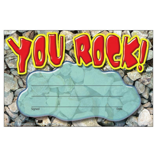 RECOGNITION AWARDS YOU ROCK-Learning Materials-JadeMoghul Inc.