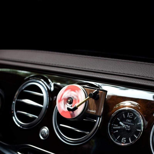 Record player Car Perfume Clip Air Freshener Phonograph Auto Air Vent Fragrance Smell Diffuser Solid Balm Interior Accessories JadeMoghul Inc. 