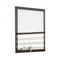 Rectangular Wooden Frame Mirror in Contemporary Style, Brown-Mirrors-Brown-Mirror Wood-JadeMoghul Inc.