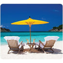 Recycled Mouse Pad (Caribbean Beach)-Mice & Mouse Pads-JadeMoghul Inc.