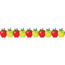 RED AND GREEN APPLES BORDER-Arts & Crafts-JadeMoghul Inc.