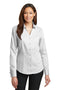 Red House - Ladies French Cuff Non-Iron Pinpoint Oxford Shirt. RH63-Woven Shirts-White-4XL-JadeMoghul Inc.