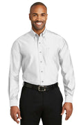 Red House - Non-Iron Pinpoint Oxford Shirt. RH24-Woven Shirts-White-4XL-JadeMoghul Inc.