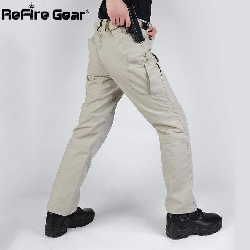 Refire Gear Waterproof Tactical Military Pants Men Cotton Rip Stop Swa 0279