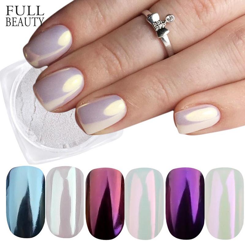 Reflective Mirror Powder Nail Art Dipping Powder