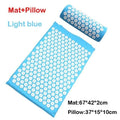 Relieve Stress Pain Yoga Massager Mat Natural Relief Stress Tension Body Massage Pillow Cushion Acupressure Mat JadeMoghul Inc. 
