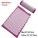 Relieve Stress Pain Yoga Massager Mat Natural Relief Stress Tension Body Massage Pillow Cushion Acupressure Mat JadeMoghul Inc. 