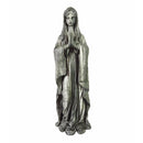 Resin Magnesium Oxide Virgen Garden decor, Gray