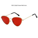 Retro Cat Eye Sunglasses Women Fashion Light Weight Sunglasses