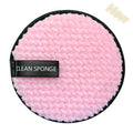 Reusable Makeup Remover Pads Cotton Wipes Microfiber Make Up Removal Sponge Cotton Cleaning Pads Tool AExp