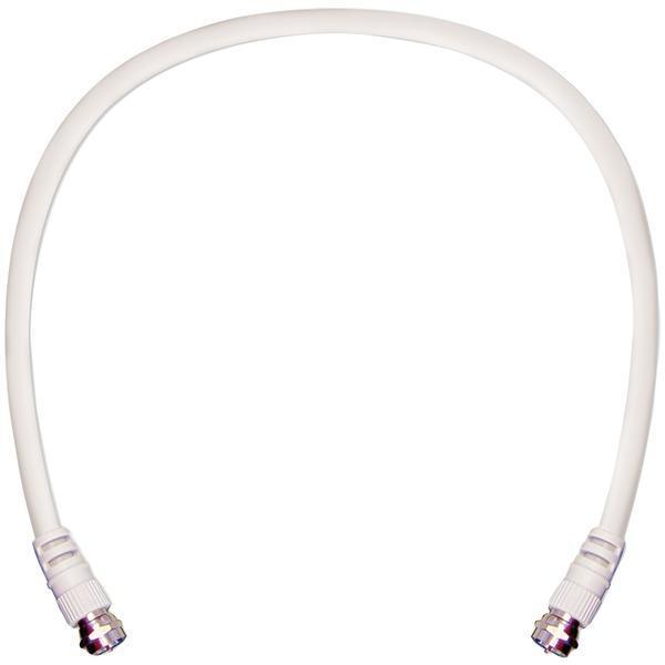 RG6 75ohm Low-Loss Coaxial Cable, 2ft-Signal Booster Accessories-JadeMoghul Inc.