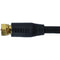 RG6 Coaxial Cable (12ft; Black)-Cables, Connectors & Accessories-JadeMoghul Inc.