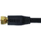 RG6 Coaxial Cable (25ft; Black)-Cables, Connectors & Accessories-JadeMoghul Inc.