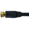 RG6 Coaxial Cable (6ft; Black)-Cables, Connectors & Accessories-JadeMoghul Inc.