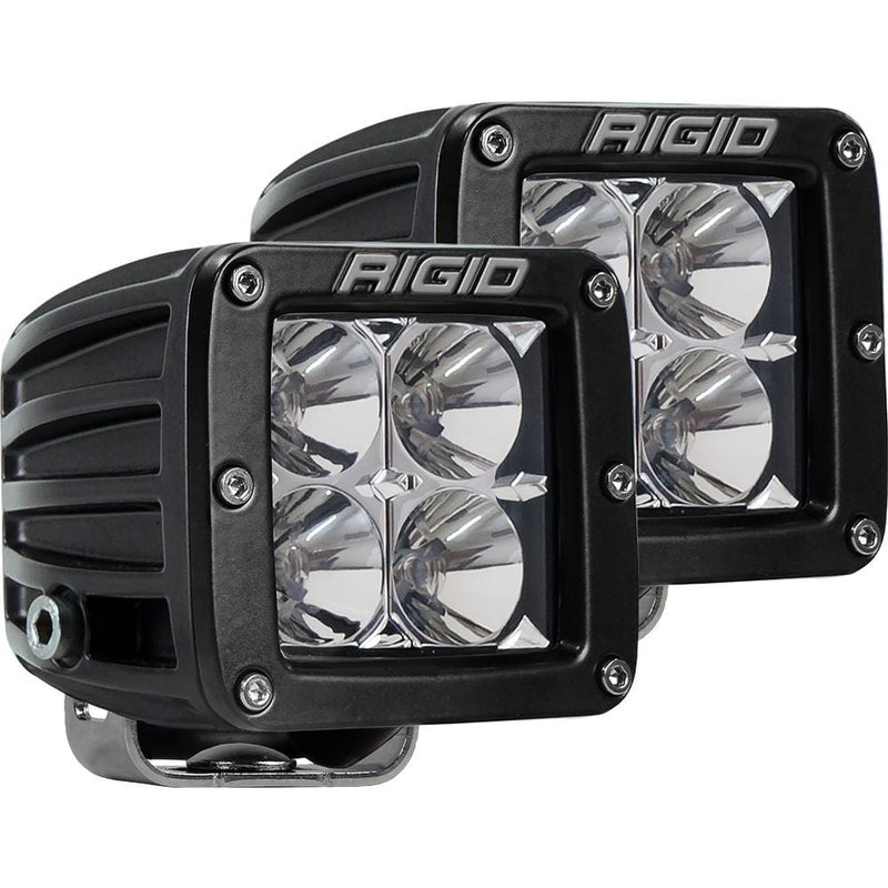 RIGID Industries D-Series PRO Hybrid-Flood LED - Pair - Black [202113]-Flood/Spreader Lights-JadeMoghul Inc.