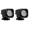 RIGID Industries Ignite Surface Mount Diffused - Pair - Black [20541]-Flood/Spreader Lights-JadeMoghul Inc.