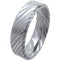Rings And Bands Black Tungsten Rings White Tungsten Carbide Damascus Step Edges Ring Titanium