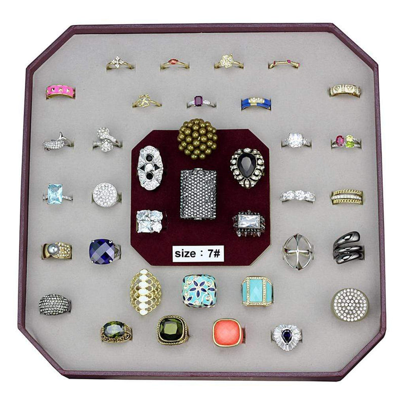 Engagement Rings VK-032-SIZE7 Assorted Brass Ring