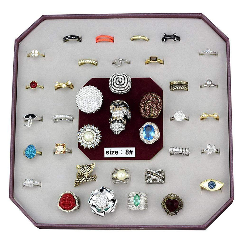 Engagement Rings VK-053-SIZE8 Assorted Brass Ring