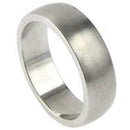 Rings And Bands Men's Platinum Wedding Rings Platinum White Tungsten Carbide Dome Ring Titanium