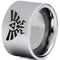 Rings And Bands Platinum Rings White Tungsten Carbide Legend of Zelda Flat Ring Titanium