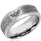 Rings And Bands Silver Engagement Rings White Tungsten Carbide Legend of Zelda Celtic Ring Titanium