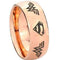 Rings And Bands Superman Ring Pink Tungsten Carbide Wonder Woman And Superman Dome Ring Titanium