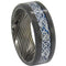 Tungsten Carbide Rings Tungsten Carbide Blue Black Dragon Damascus Ring