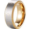 Simple Gold Ring Tungsten Carbide Gold Tone Silver Masonic Ring