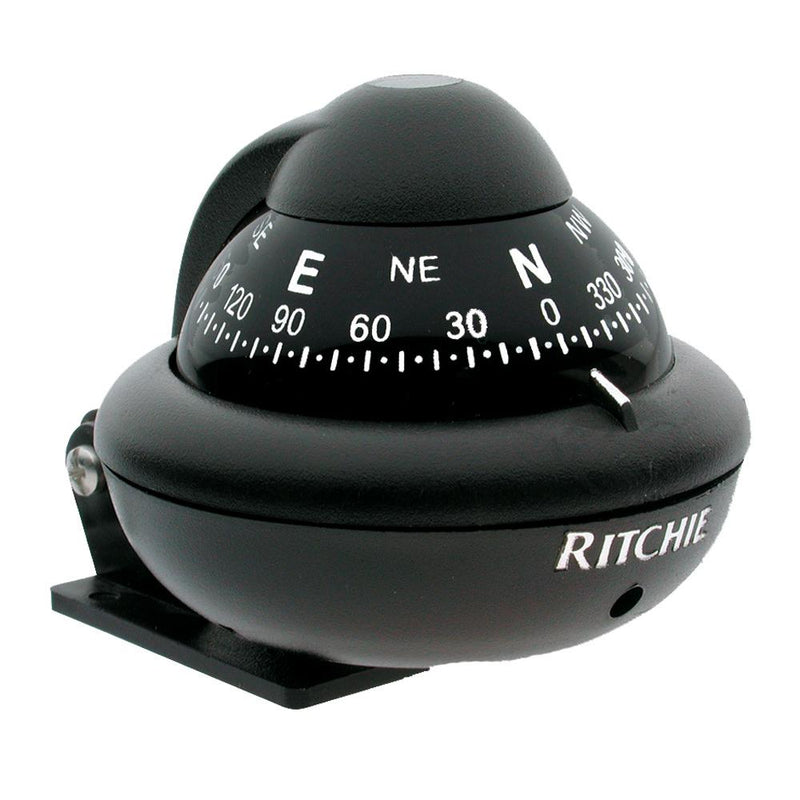 Ritchie X-10B-M RitchieSport Compass - Bracket Mount - Black [X-10B-M]-Compasses - Magnetic-JadeMoghul Inc.