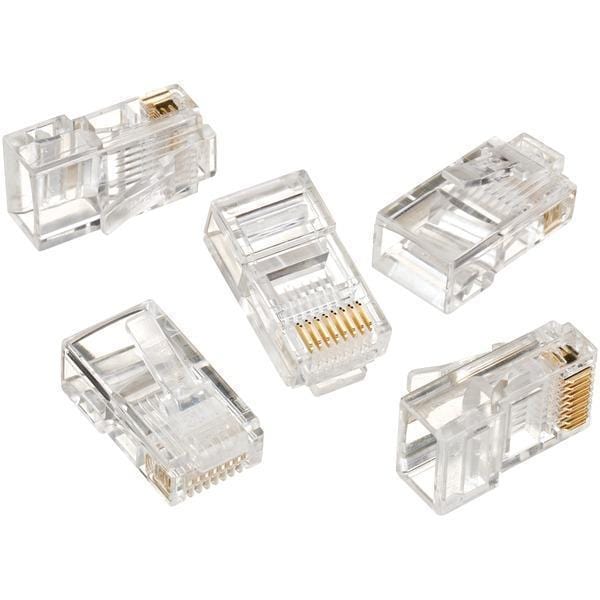 RJ45 8P8C Mod Plug (Bag of 100)-Cables, Connectors & Accessories-JadeMoghul Inc.