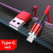 ROCK 5A Magnetic Cable Micro Usb Type C Super Fast Charging Phone Usb C LED Light Phone 1M 2M Charge For iPhone Xiaomi Samsung AExp