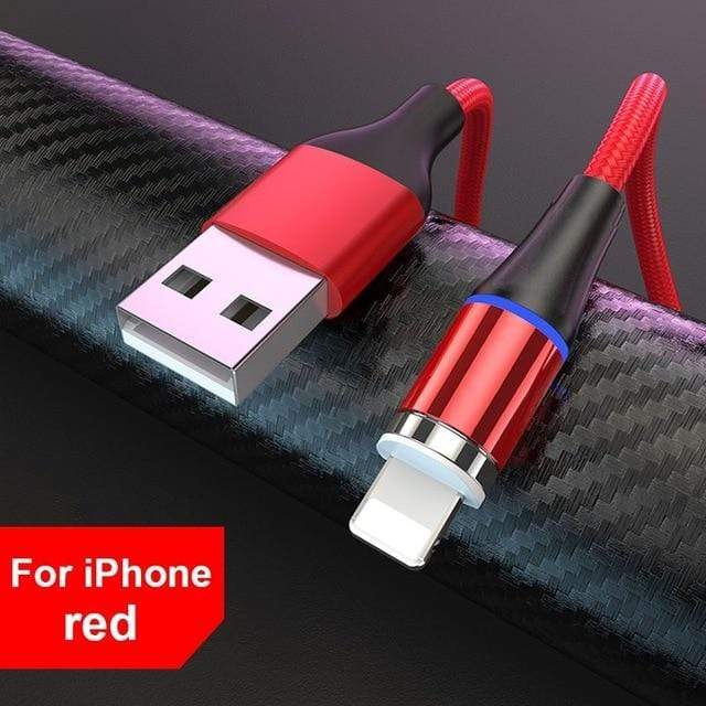 ROCK 5A Magnetic Cable Micro Usb Type C Super Fast Charging Phone Usb C LED Light Phone 1M 2M Charge For iPhone Xiaomi Samsung AExp