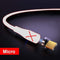 ROCK 5A Magnetic Cable Micro Usb Type C Super Fast Charging Phone Usb C LED Light Phone 1M 2M Charge For iPhone Xiaomi Samsung AExp