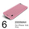 ROCK Battery Case For iPhone 7 6 6S X Power Bank Charing Case For iPhone X 6000 mAh Battery Charger Back Case Cover AExp