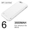 ROCK Battery Case For iPhone 7 6 6S X Power Bank Charing Case For iPhone X 6000 mAh Battery Charger Back Case Cover AExp