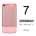 ROCK Battery Case For iPhone 7 6 6S X Power Bank Charing Case For iPhone X 6000 mAh Battery Charger Back Case Cover AExp