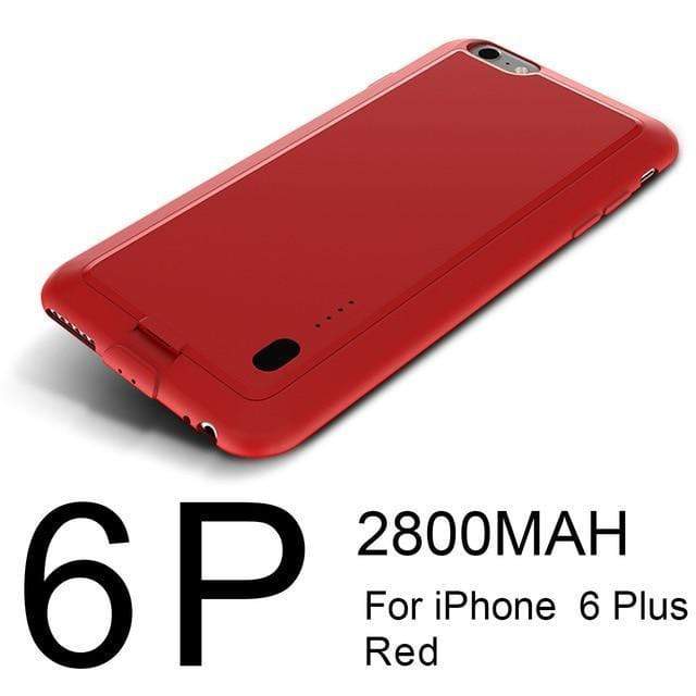 ROCK Battery Case For iPhone 7 6 6S X Power Bank Charing Case For iPhone X 6000 mAh Battery Charger Back Case Cover AExp