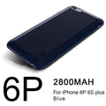 ROCK Battery Case For iPhone 7 6 6S X Power Bank Charing Case For iPhone X 6000 mAh Battery Charger Back Case Cover AExp