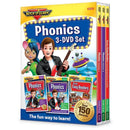 ROCK N LEARN PHONICS 3 DVD SET-Childrens Books & Music-JadeMoghul Inc.