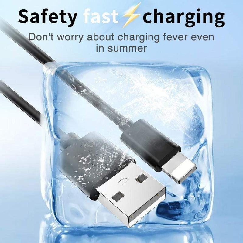 ROCK Round USB Charger Data Cable for iPhone Xs MAX XR X Fast Charging Cable Cord Adapter Chargeur for lightning cable 8 7 6S 6 AExp