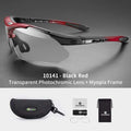 ROCKBROS Photochromic Cycling Glasses Bike Bicycle Glasses Sports Men's Sunglasses MTB Road Cycling Eyewear Protection Goggles JadeMoghul Inc. 