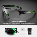 ROCKBROS Photochromic Cycling Glasses Bike Bicycle Glasses Sports Men's Sunglasses MTB Road Cycling Eyewear Protection Goggles JadeMoghul Inc. 