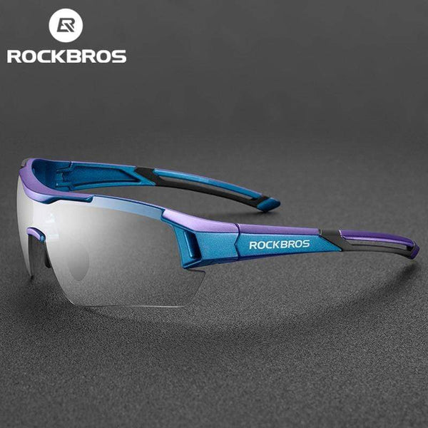 ROCKBROS Photochromic Cycling Glasses Bike Bicycle Glasses Sports Men's Sunglasses MTB Road Cycling Eyewear Protection Goggles JadeMoghul Inc. 