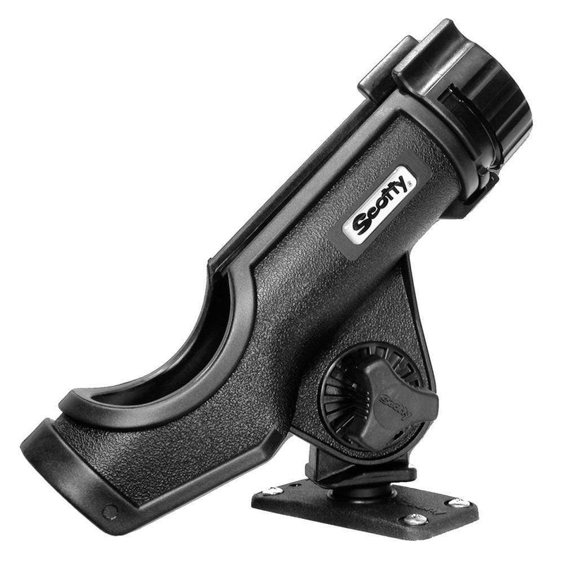 Rod Holders Scotty Powerlock Rod Holder Black w/244 Flush Deck Mount [231-BK] Scotty