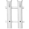 TACO 2-Rod Poly Rod Rack - White [P03-062W]