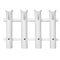 TACO 4-Rod Poly Rod Rack - White [P03-064W]