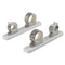 Rod & Reel Storage TACO 2-Rod Hanger w/Poly Rack - Polished Stainless Steel [F16-2751-1] TACO Marine